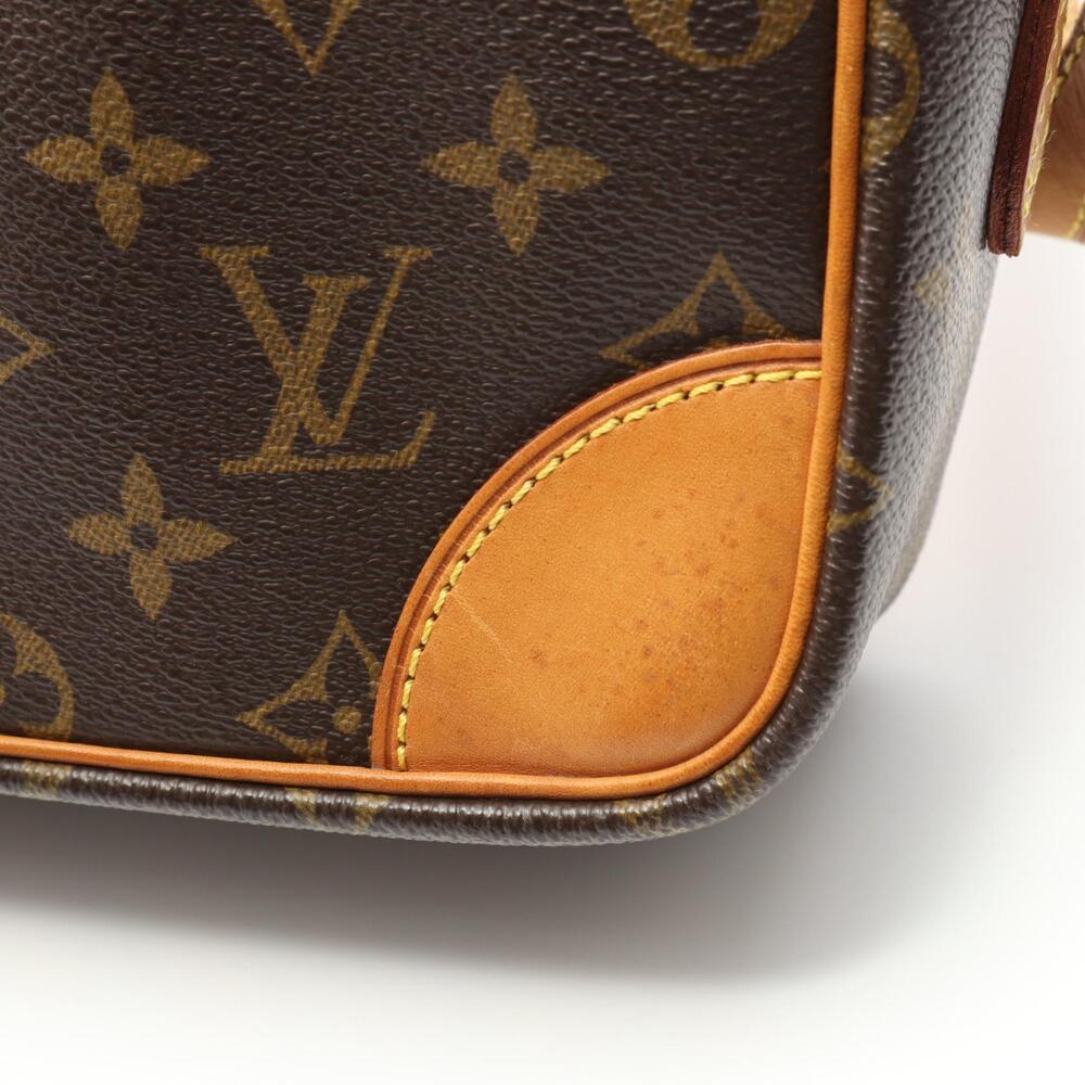 Louis Vuitton Canvas Shoulder Monogram Brown Leather Trocadero Bag - Picture 6 of 9